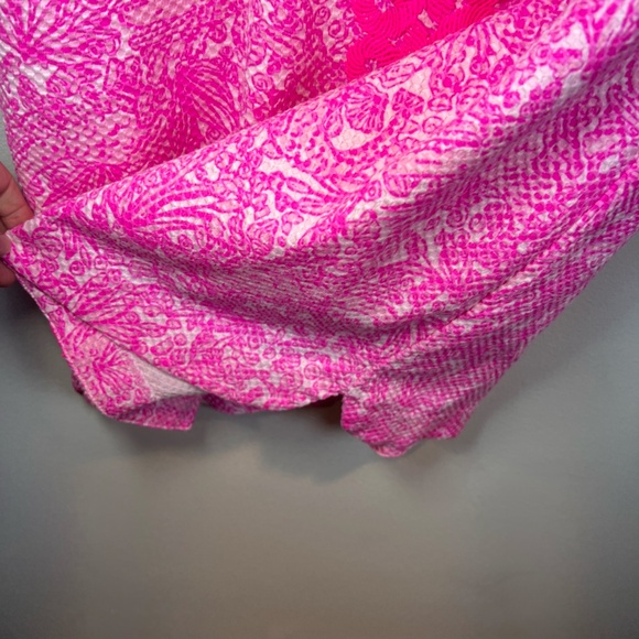 Lilly Pulitzer Target Women's See Ya Later Sheath Mini Dress Pink Sleeveless 14 - Picture 6 of 14